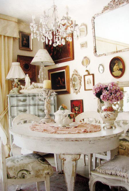 Shabby Chic Dining Rooms Shabby Chic Dining Rooms