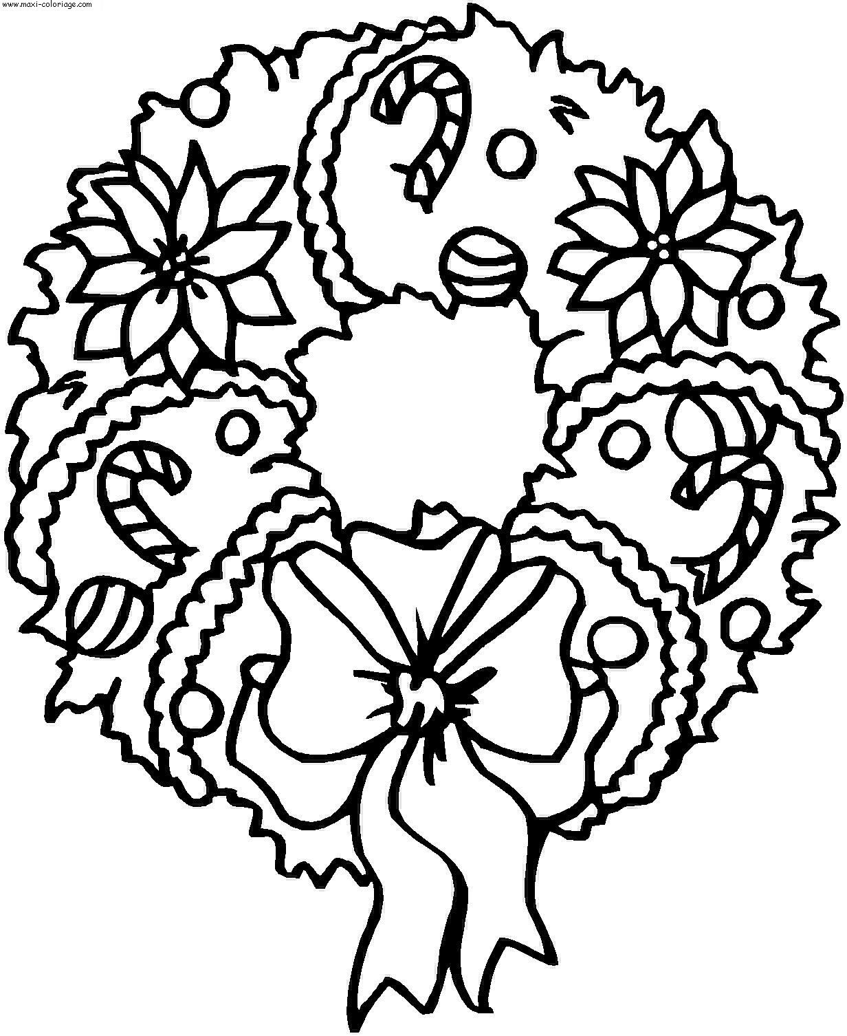 Sélection de dessins de coloriage Noël à imprimer sur LaGuerche.com