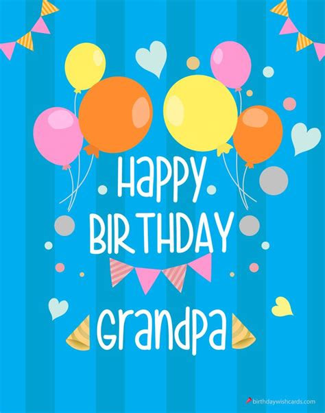  grandpa birthday wish card birthday wishes cards grandpa birthday