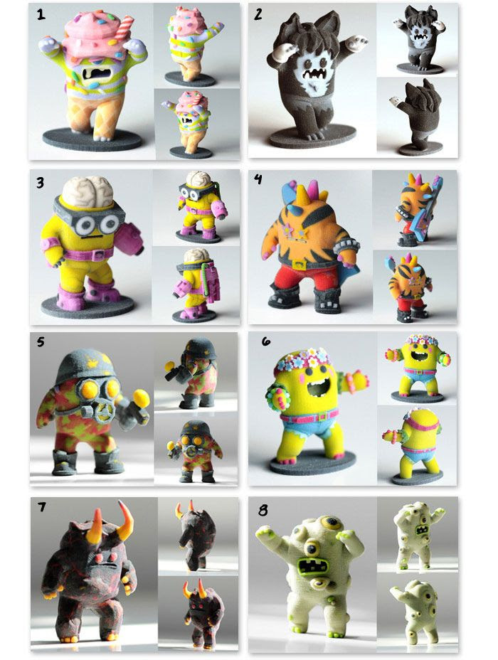 MONSTERmatic: 3D Print Creatures, Critters & Monsters from your iPhone?!?
