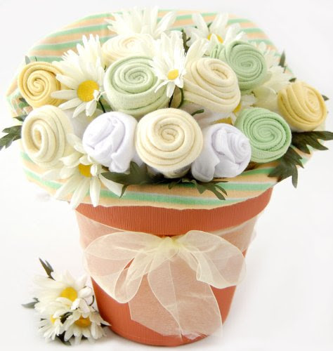 Nikki's Baby Blossom Clothing Gift Bouquet - Neutral price
