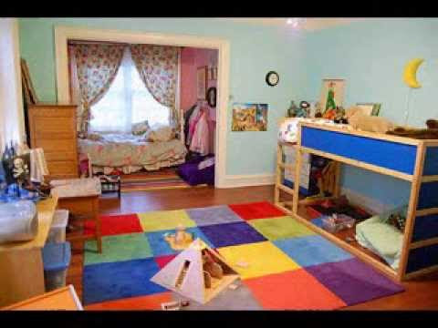 Boy and girl shared bedroom ideas - YouTube