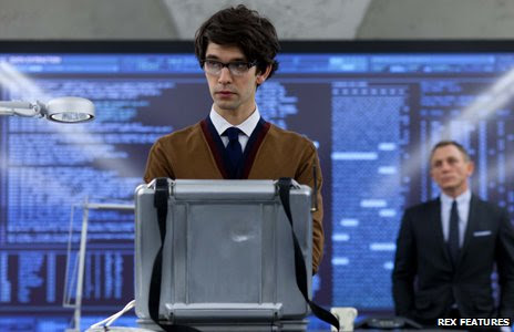 Ben Whishaw, as Q in James Bond film Skyfall