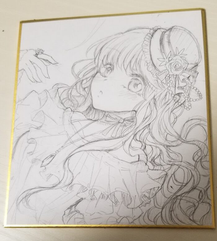 超初心者向けアナログイラスト講座 1 ラフ 下描き Vlinder