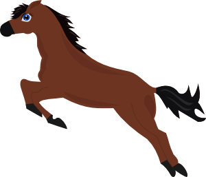 馬のイラスト 無料イラスト作成ソフトinkscape インクスケープ の作品集