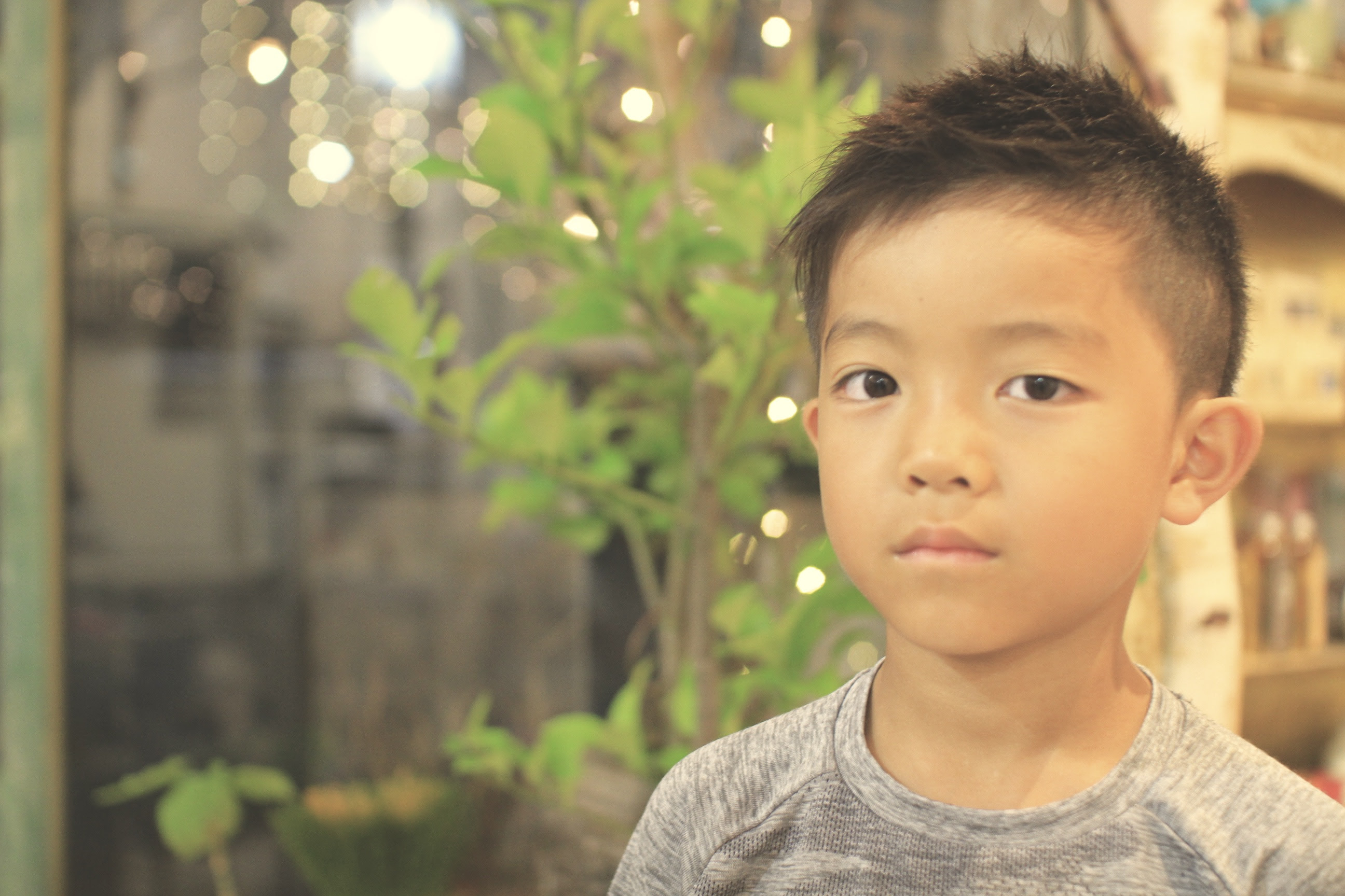 男の子 ベリーショート 子供 豊中市 桃山台の美容室 ネイルサロン Onico オニコ キッズルーム完備