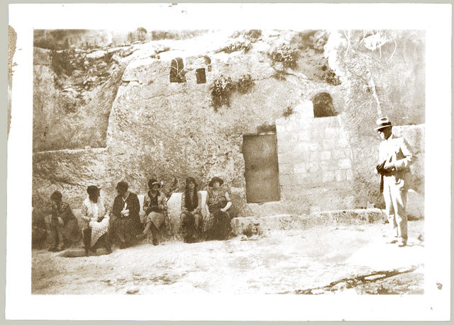 Six women waiting.