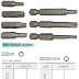 Star Shaped Screwdriver Set / L shaft, t27 x 4 in.
