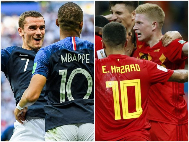 ロシアw杯準決勝 決定カード フランス ベルギー 最高レベルの戦いが期待できる似た者同士の対峙 サッカーダイジェストweb