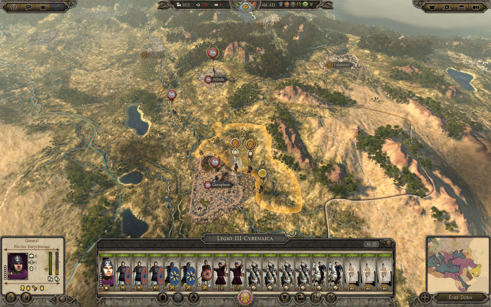 Pc Blog 16年1月8日 Total War Attila Twa 13 クテシフォンを取れ