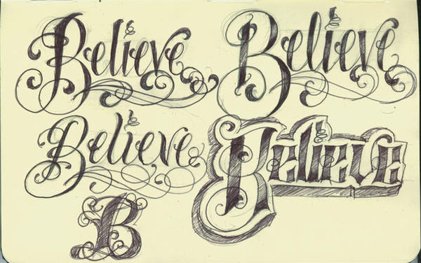 Tattoo Lettering Styles. The letter emerged as a new form of tattoo was