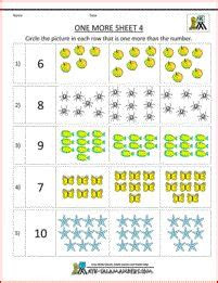  kindergarten math worksheets printable one more 4 kids math