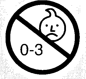 Capsule Toys Age Warning Capsule Toys Age Warning logo