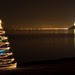 Sparkler Christmas Tree at the Skyway Bridge