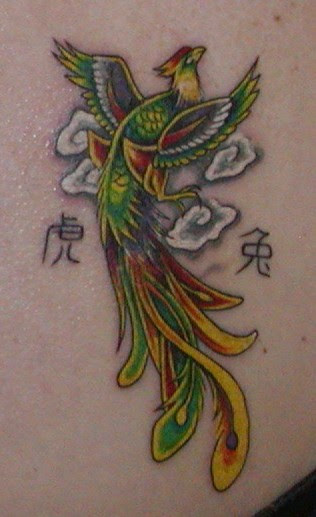 different tattoos. very different from the