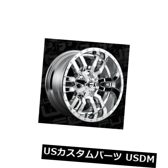 5x139 7 5x150 x10 D631 Sledge Chrome Fuel x10 海外輸入ホイール 車用品 5x139 7 Fuel Et 18 Wheels 4個セット Fuel D631 Sledge 5x139 7 5x150 Et 18 Chrome Wheels Set Of 4 World倉庫 店車用品 バイク用品 車用品 タイヤ ホイール ホイール