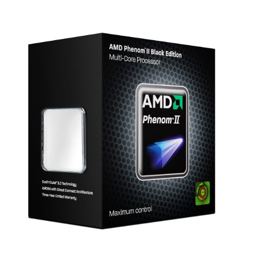 AMD CPU HDZ955FBGMBOX Phenom II X4 955 Black Edition 3.2GHz AM3 125W Retail On Sale