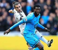 Emmanuel Adebayor stars as Sherwood`s Spurs extend league run