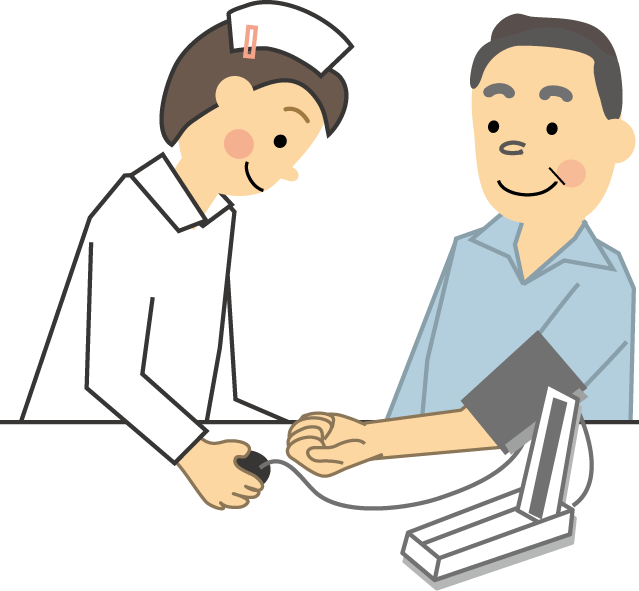 医療 測定 検査 無料イラスト