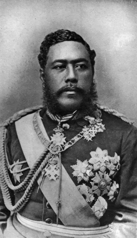 HIS MAJESTY KING KALAKAUA