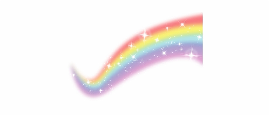 Rainbow Colors Sparkle Cute Aesthetic Kawaii Arco Iris Clip Art Library