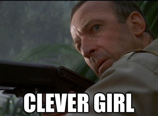 Clever Girl | Muldoon from Jurassic Park | Tacky Harper's Cryptic Clues