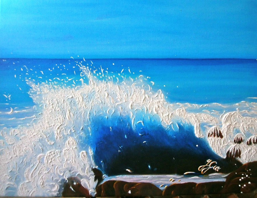 View 41 Peinture Acrylique Tableau Peinture Paysage Mer View 41 Peinture Acrylique Tableau Peinture Paysage Mer