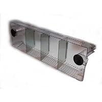 TOM Aquarium Accessories Betta Security House with Lid - 4 compartments