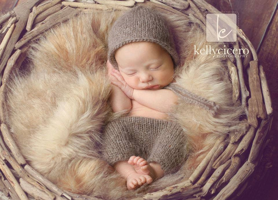 WOOL Classic Bonnet and Shorts Set - newborn hat and pants - baby girl clothing - 16 colors available