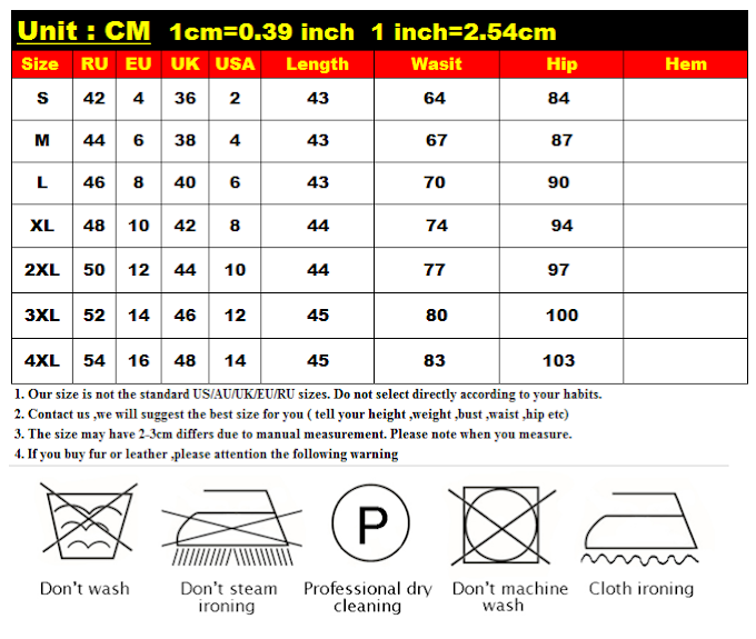 [Discount] 2021 New Fashion Genuine Real Sheep Leather Skirt K10