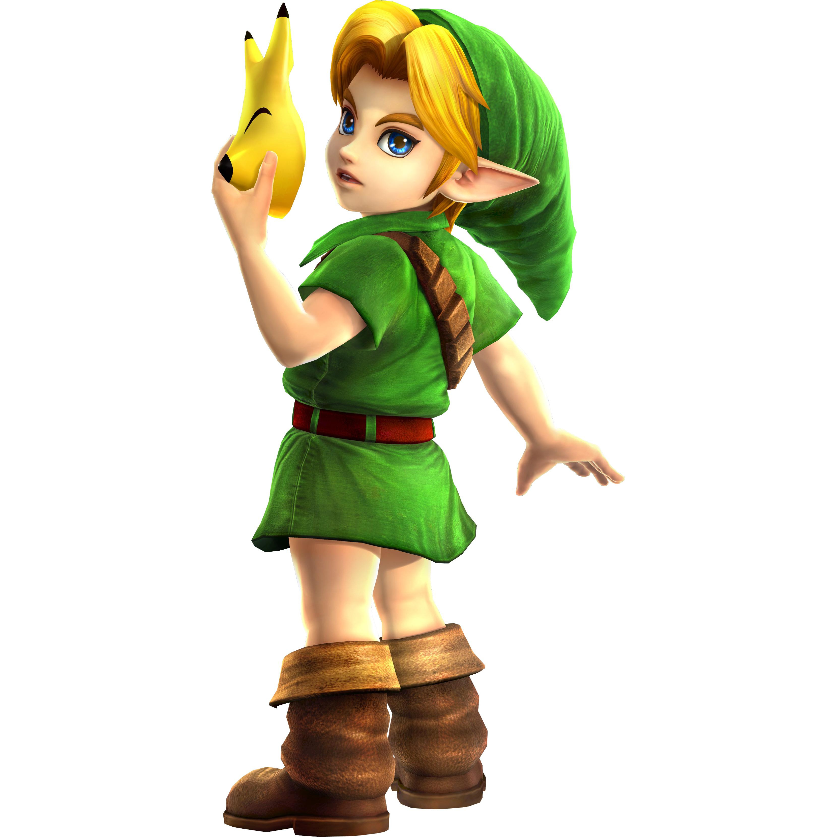 Young Link - The Legend of Zelda: Majora's Mask 3D Minecraft Skin