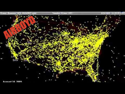 Video Live Air Traffic Control Map