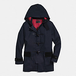 MAC DUFFLE COAT - COACH f85638 - NAVY