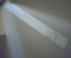Neat light across the wall