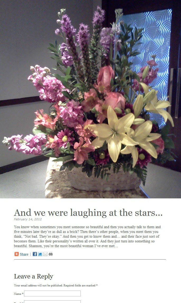 Yesterday A Secret Admirer Sent Me Flowers And A Love Letter And I Have No Clue Who It Was Entwives