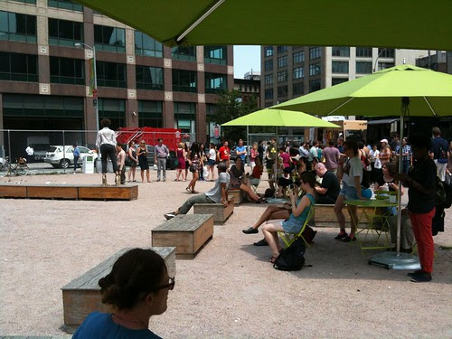 The crowd at Park Scores @ LentSpace