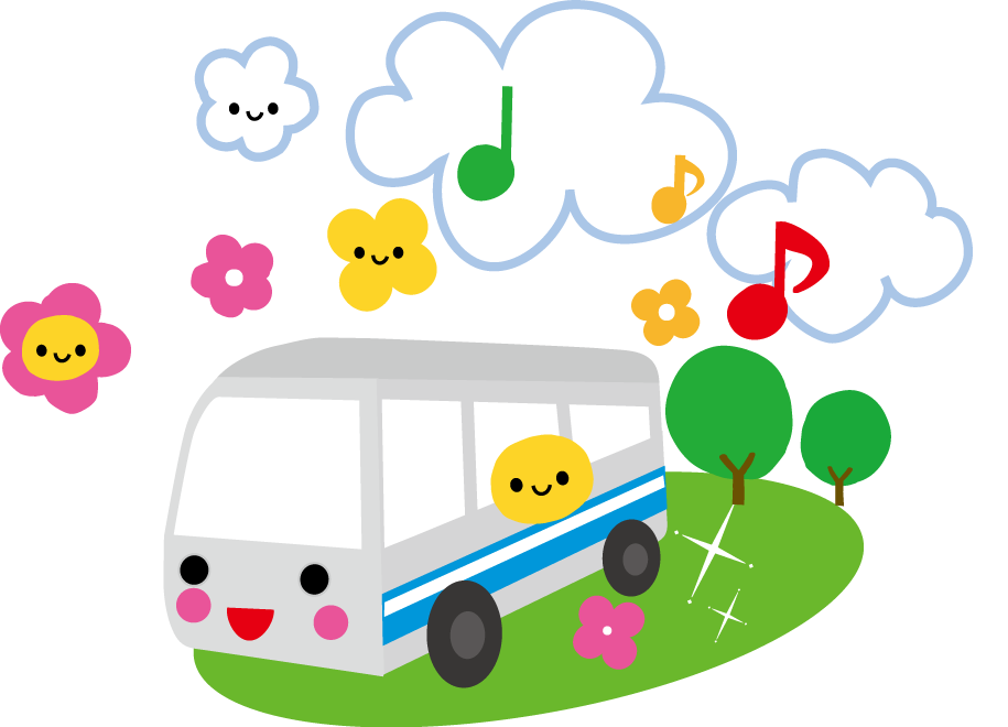 バスのイラスト 無料イラスト フリー素材