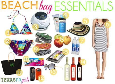 beach bag essentials love
