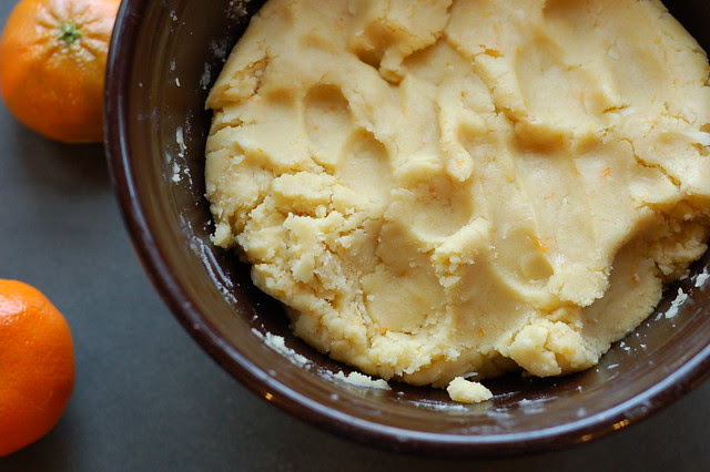 Dough for Vegan Mandarin Coconut Cookies by Eve Fox, Garden of Eating blog, copyright 2013
