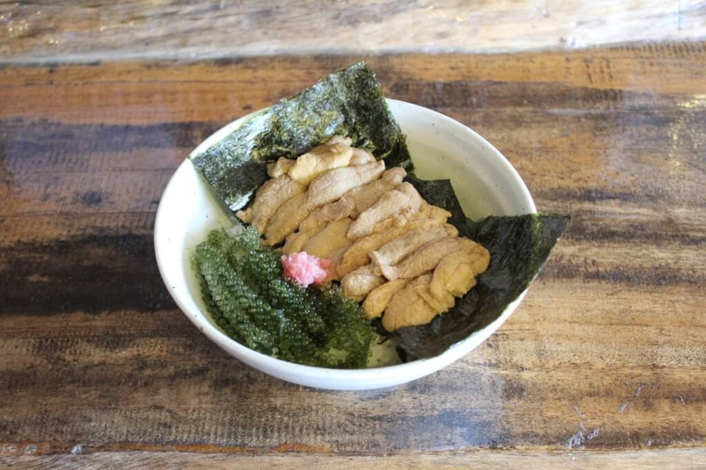 沖縄 古宇利島のうに丼の秘密