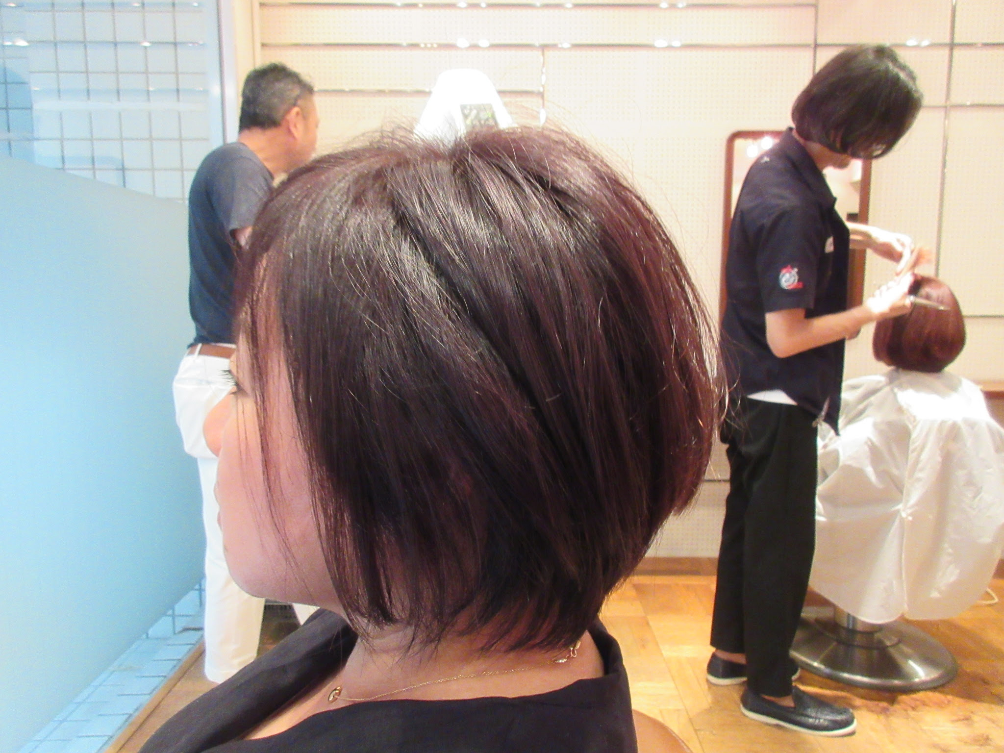 ５０代ボブスタイル ５０代矯正パーマ ５０代ヘアカタログ ５０代髪型 50代60代のご婦人の髪型を素敵にする美容師樽川和明