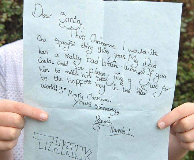 Caro Babbo Natale, guarisci mio padre dal cancro. La lettera di un ...