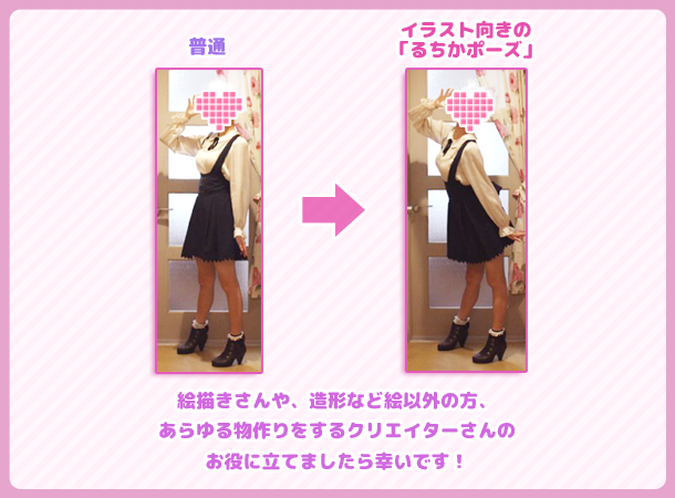 るちかポーズ このサイトについて