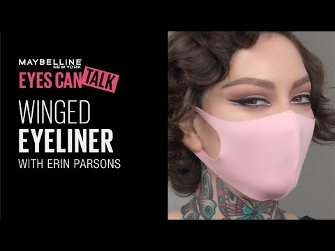 EASY FACE MASK EYE MAKEUP TUTORIAL FT. ERIN PARSONS | MAYBELLINE NEW YORK