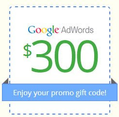 FREE up to $300 Google Adwords Coupon