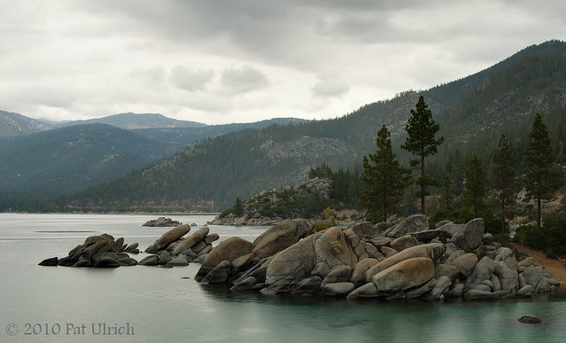 Rainy day, Lake Tahoe