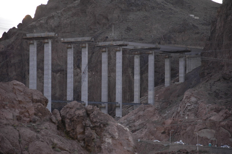 The water in Lake Mead is very low these days. Every time I see it, 
