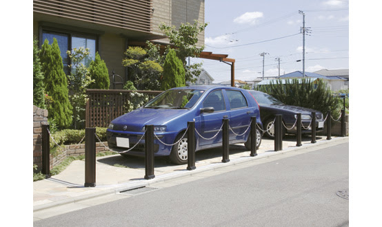 チェーンポール3本セット85 000円 オプション工事ドットコム