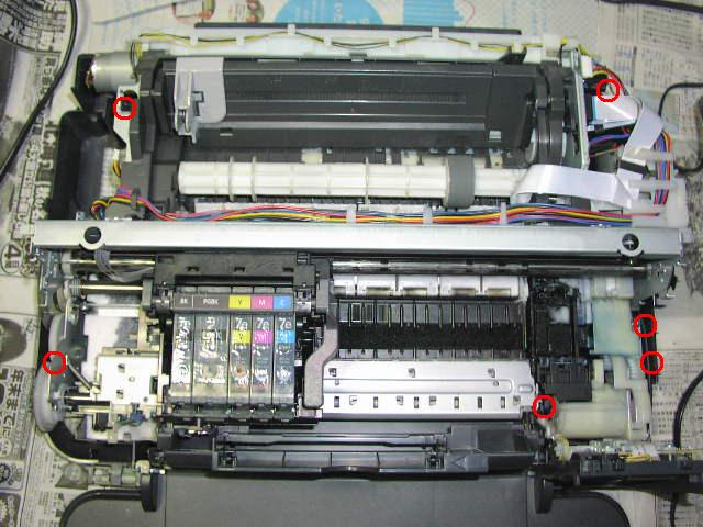Canon Ip4300 廃インク吸収体交換 こばやしまる