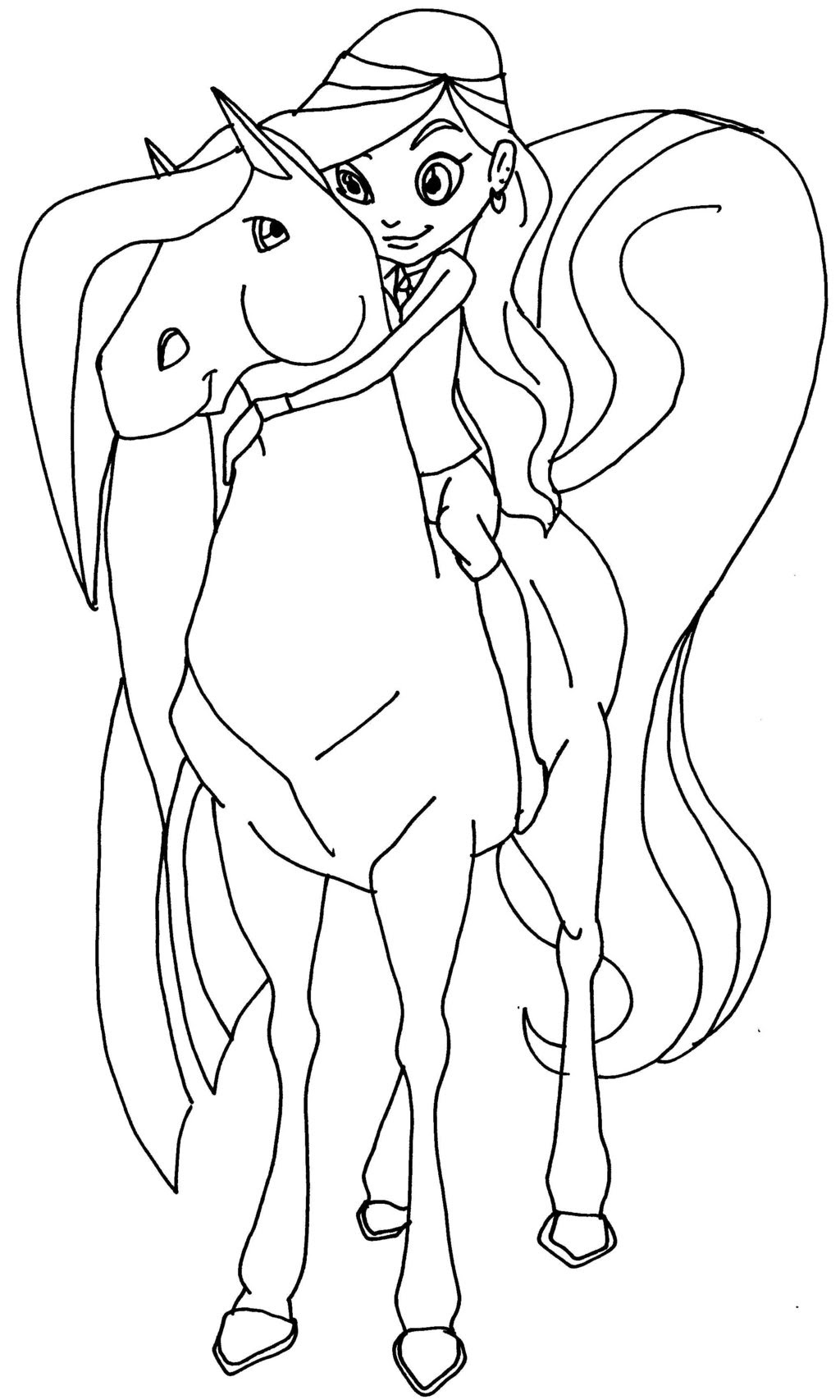 Coloriage horseland gratuit dessin a imprimer 70